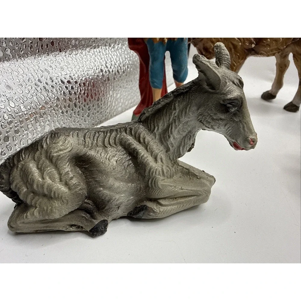 Nativity Christmas SET Of 1O Figures ITALY 2.5